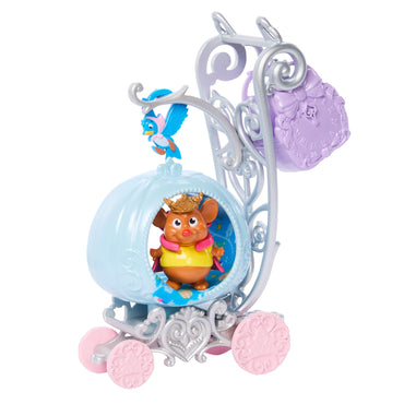 Disney Princesa Carriola De Animalitos - Carroza Con Amigo De Cecienta-1