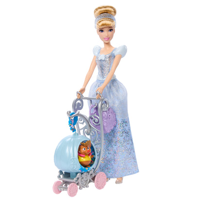Disney Princesa Carriola De Animalitos - Carroza Con Amigo De Cecienta-4
