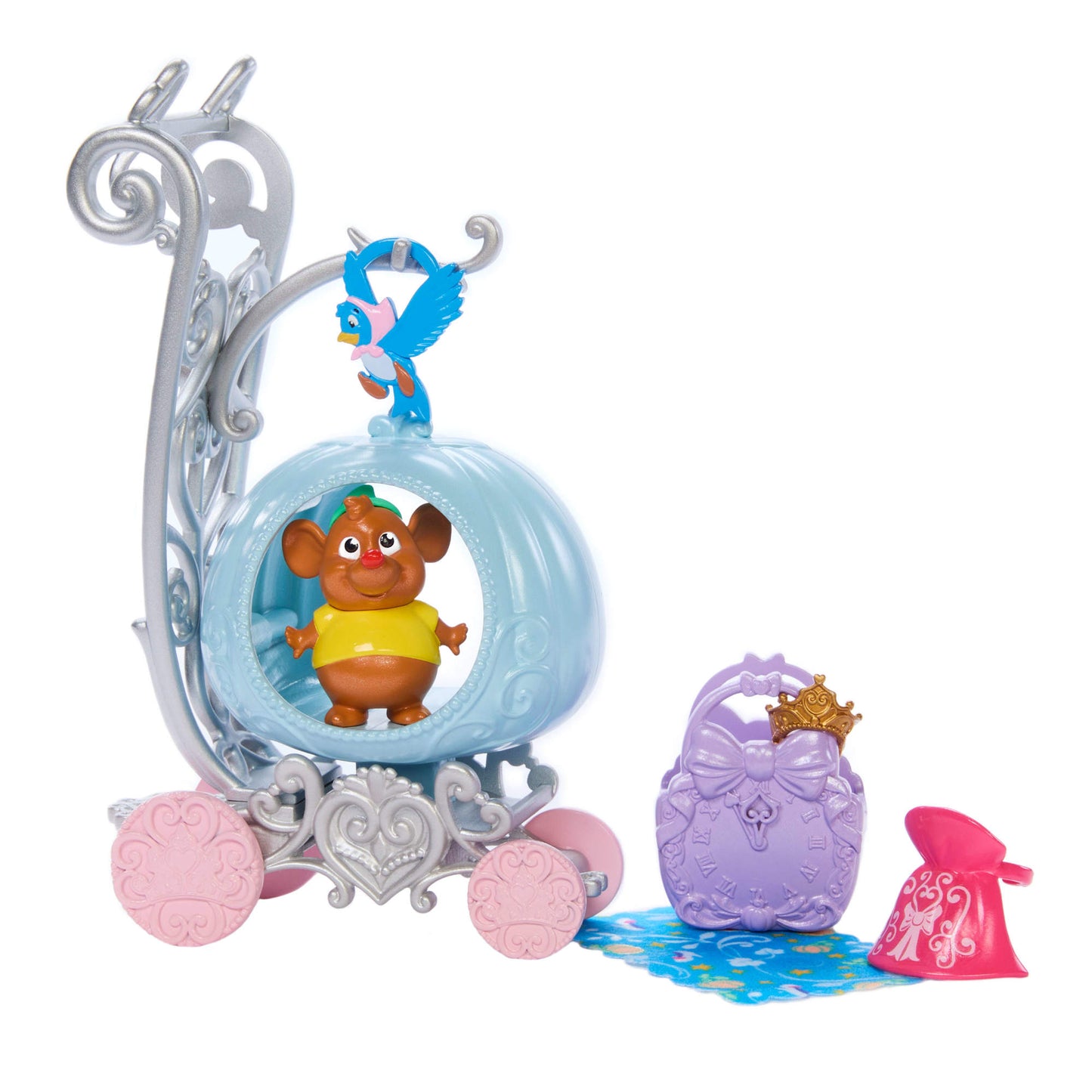 Disney Princesa Carriola De Animalitos - Carroza Con Amigo De Cecienta-5