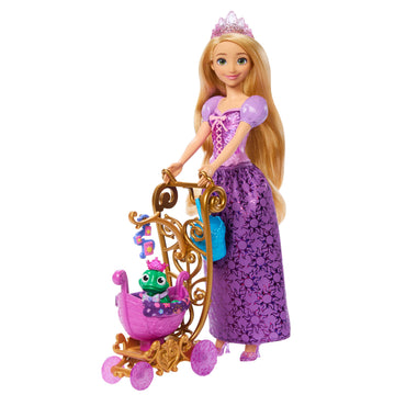Disney Princesa Carriola De Animalitos - Carroza Con Amigo De Rapunzel-1