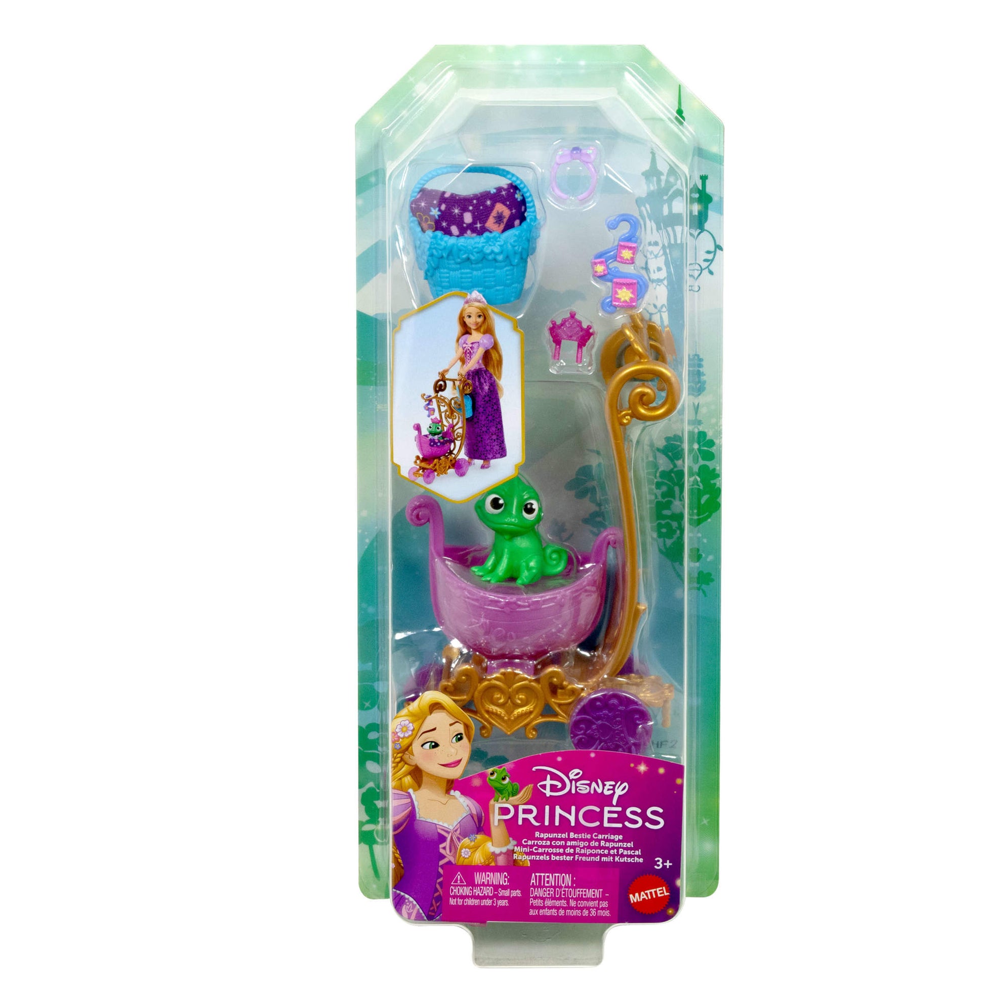 Disney Princesa Carriola De Animalitos - Carroza Con Amigo De Rapunzel-8