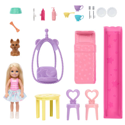 Barbie Chelsea Casa Familiar Pop Up-3