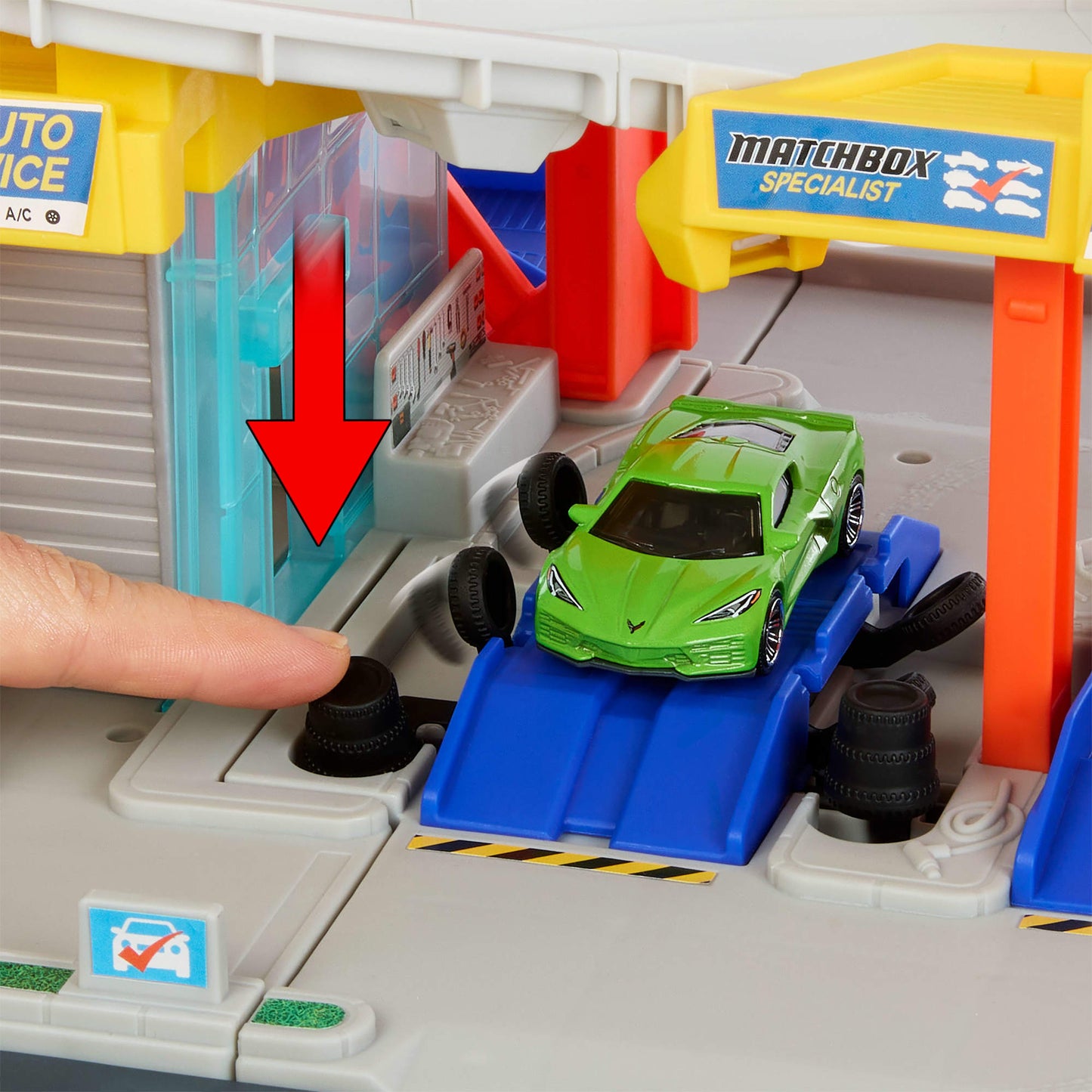 Matchbox Set Set Súper Auto Center-7