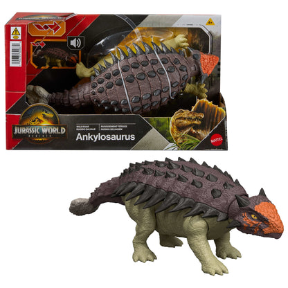Jurassic World Dinosaurio de Juguete Rebirth Rugido Salvaje - Ankylosaurus