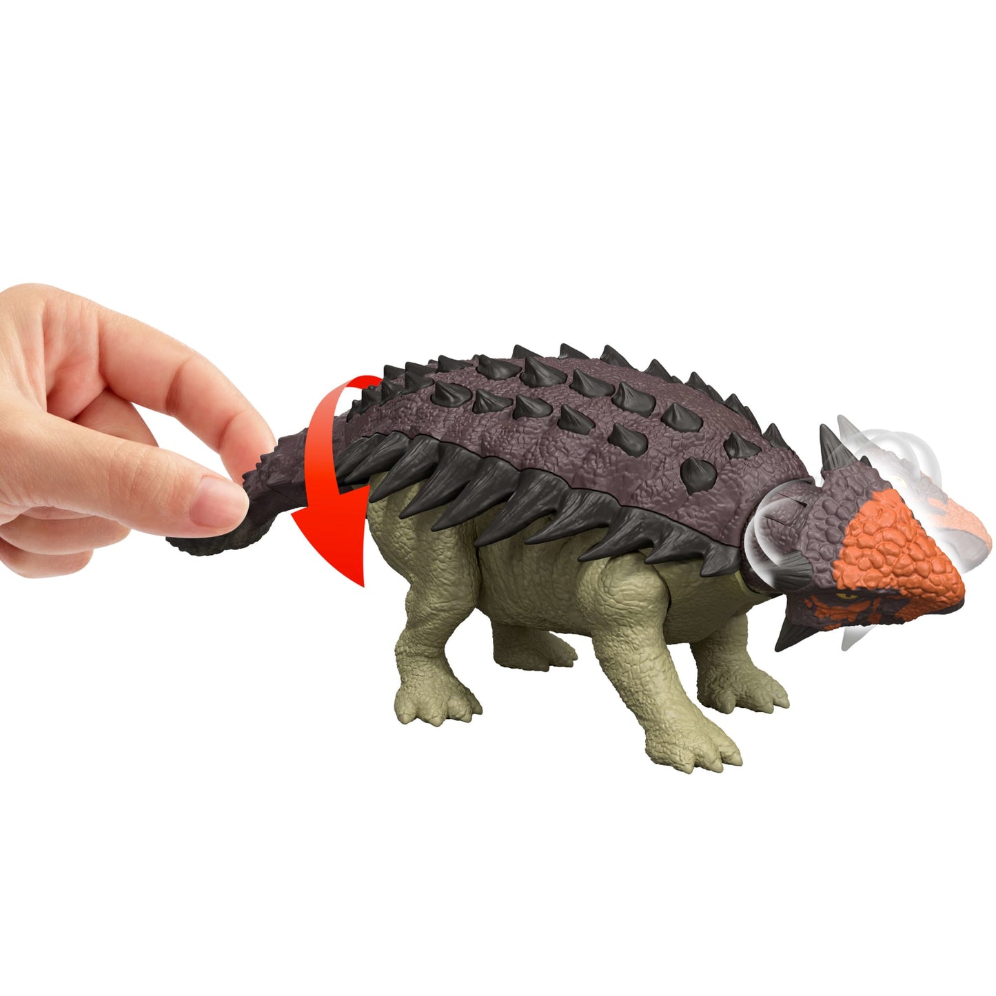 Jurassic World Dinosaurio de Juguete Rebirth Rugido Salvaje - Ankylosaurus