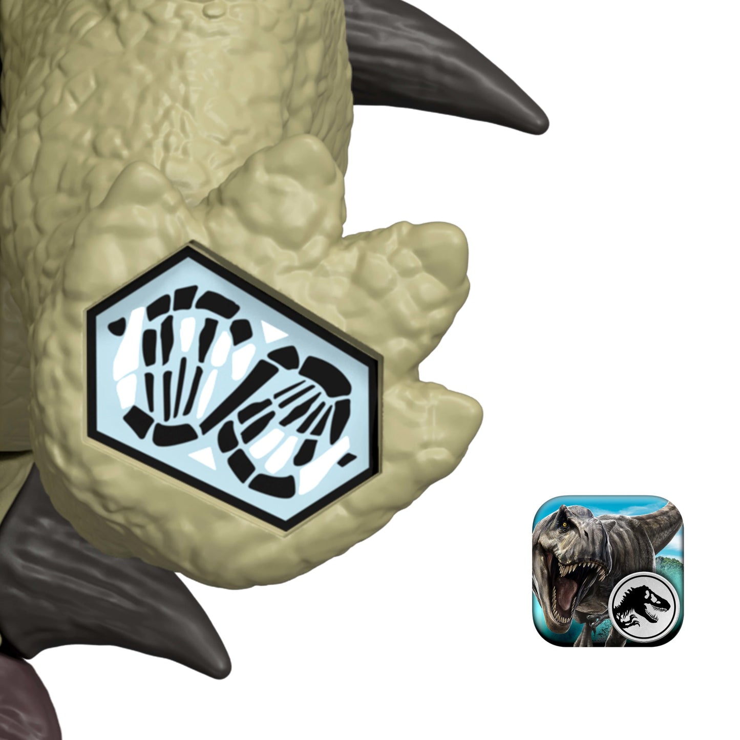 Jurassic World Dinosaurio de Juguete Rebirth Rugido Salvaje - Ankylosaurus