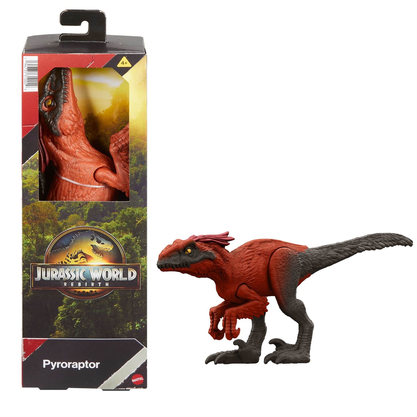Jurassic World Dinosaurio De Juguete Rebirth De 30 Cm Pyroraptor