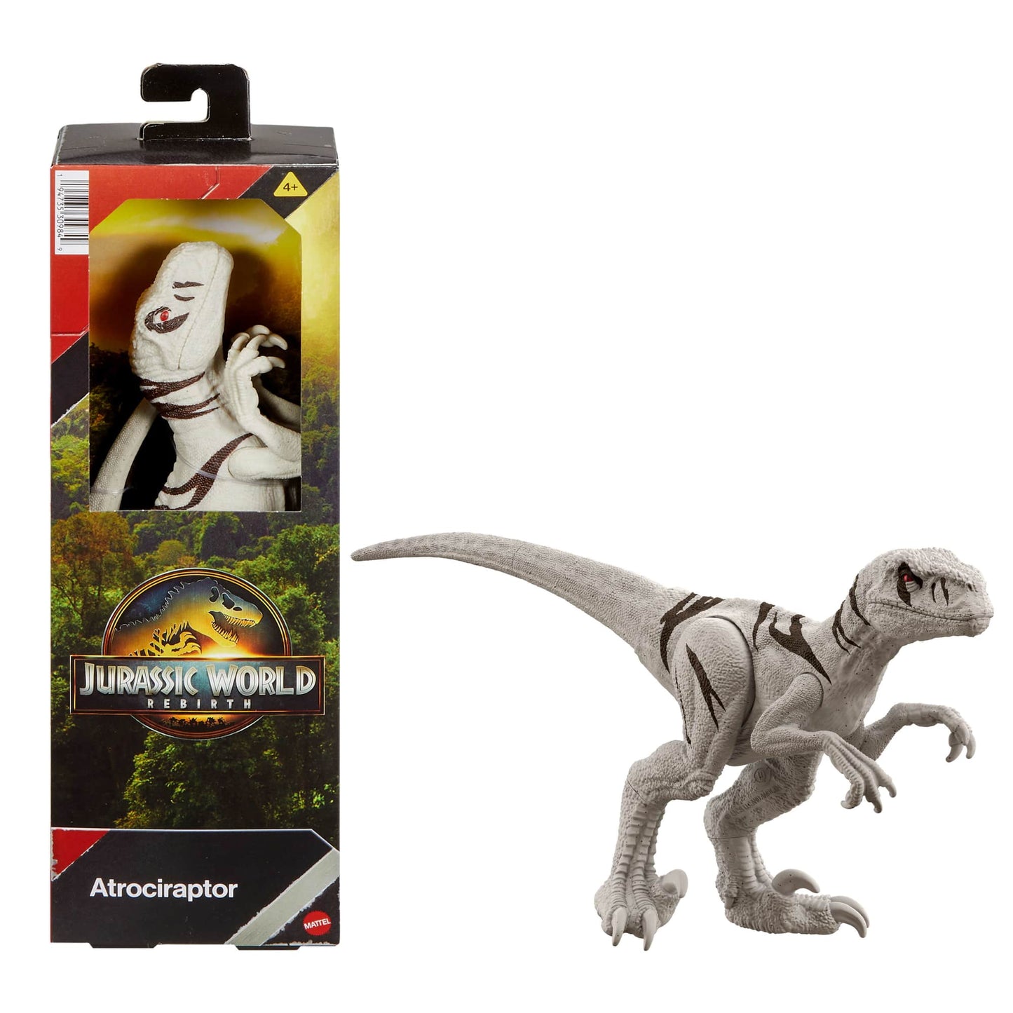 Jurassic World Dinosaurio De Juguete Rebirth De 30 Cm Atrociraptor