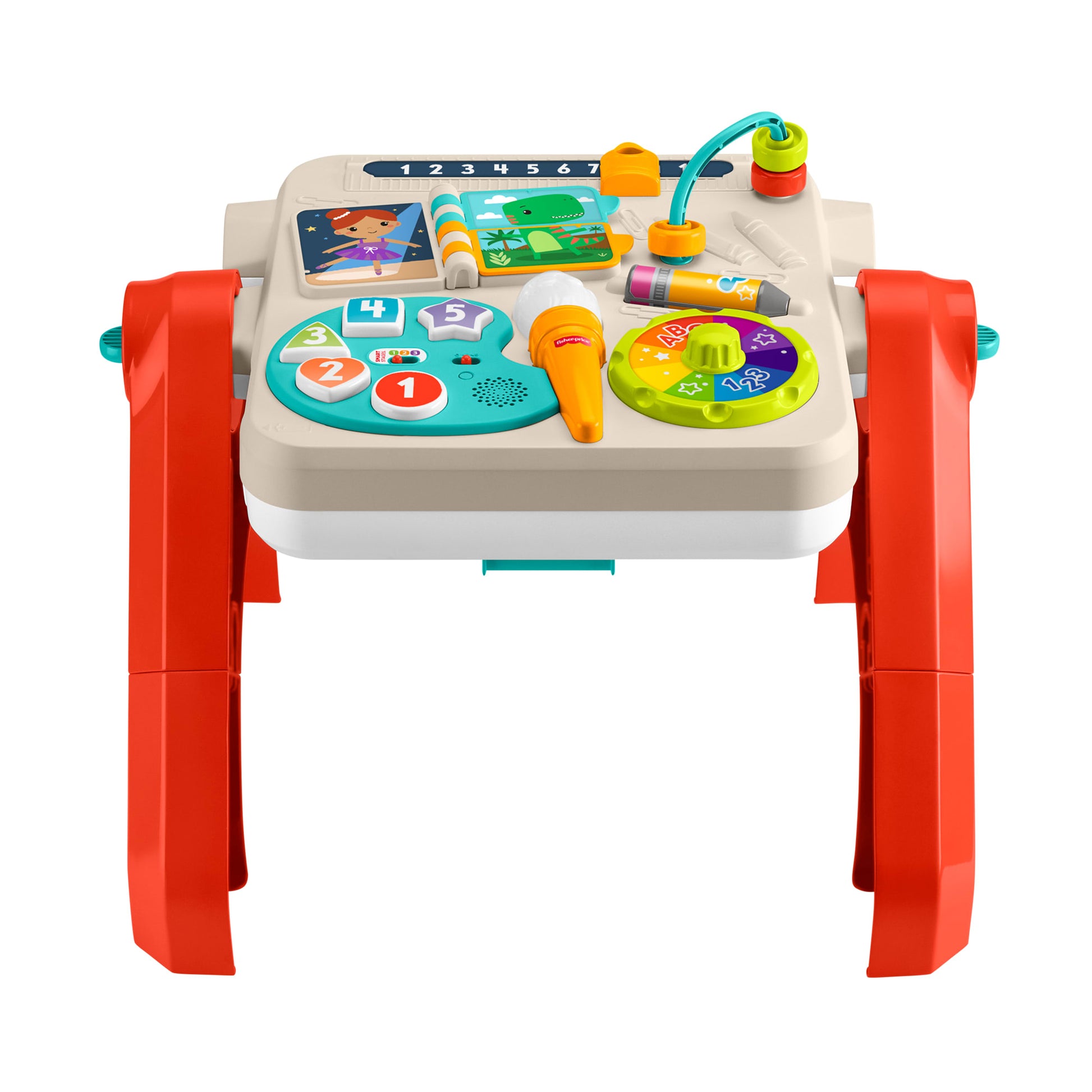 Fisher-price Juguete Para Bebés Mesa De Actividades 4 En 1-1