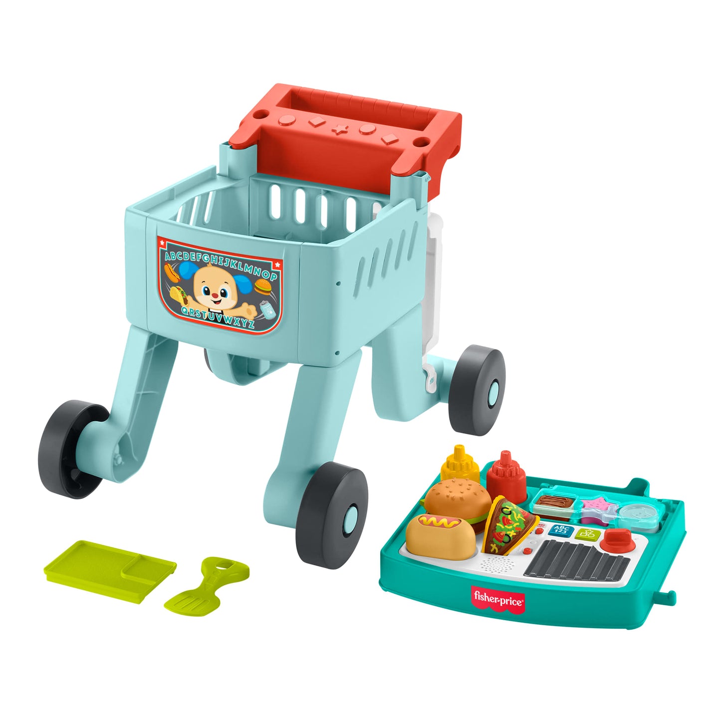 Fisher-price Andadera Para Bebés Carro De Snacks 4 En 1-5