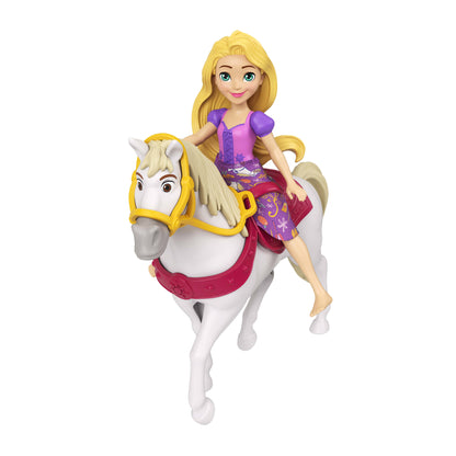 Disney Princesa Princesas Con Establo Y Caballo - Establo Real De Rapunzel-3