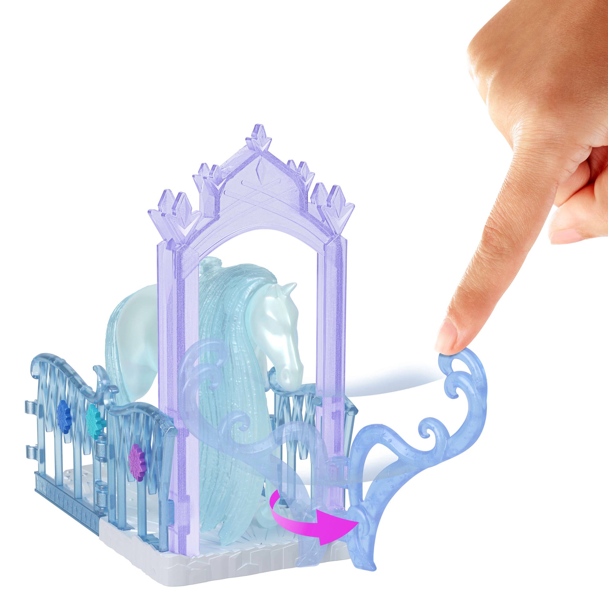 Disney Princesa Princesas Con Establo Y Caballo - Aventuras De Elsa Y Nokk-2