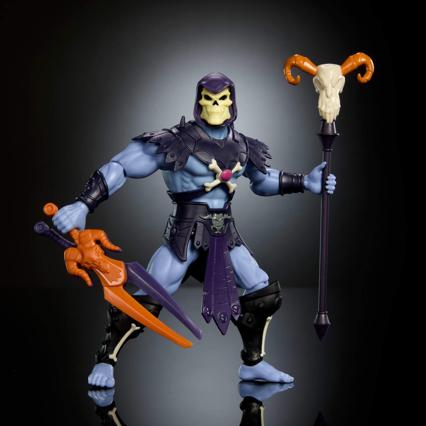 Masters Of The Universe He-man Origins De 14 Cm - Skeletor-5