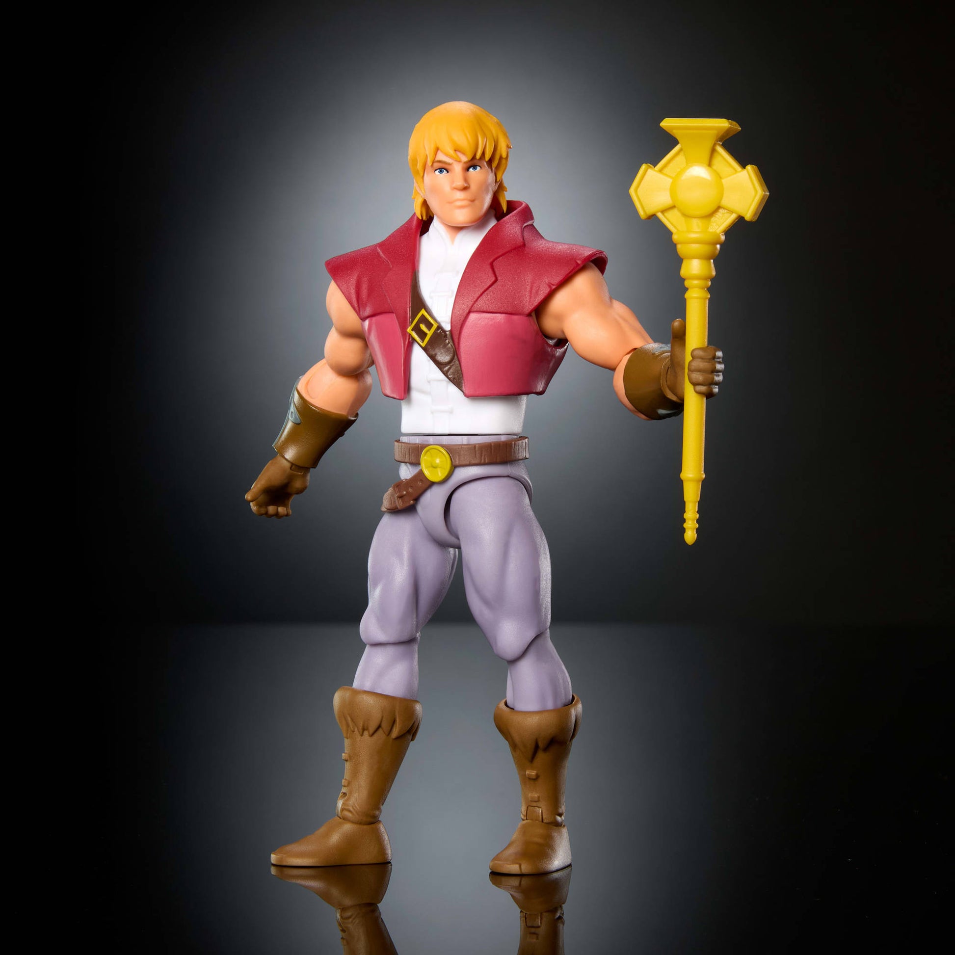 Masters Of The Universe He-man Origins De 14 Cm - Principe Adam-2