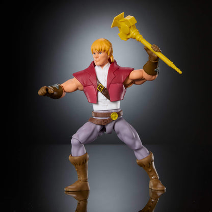 Masters Of The Universe He-man Origins De 14 Cm - Principe Adam-3