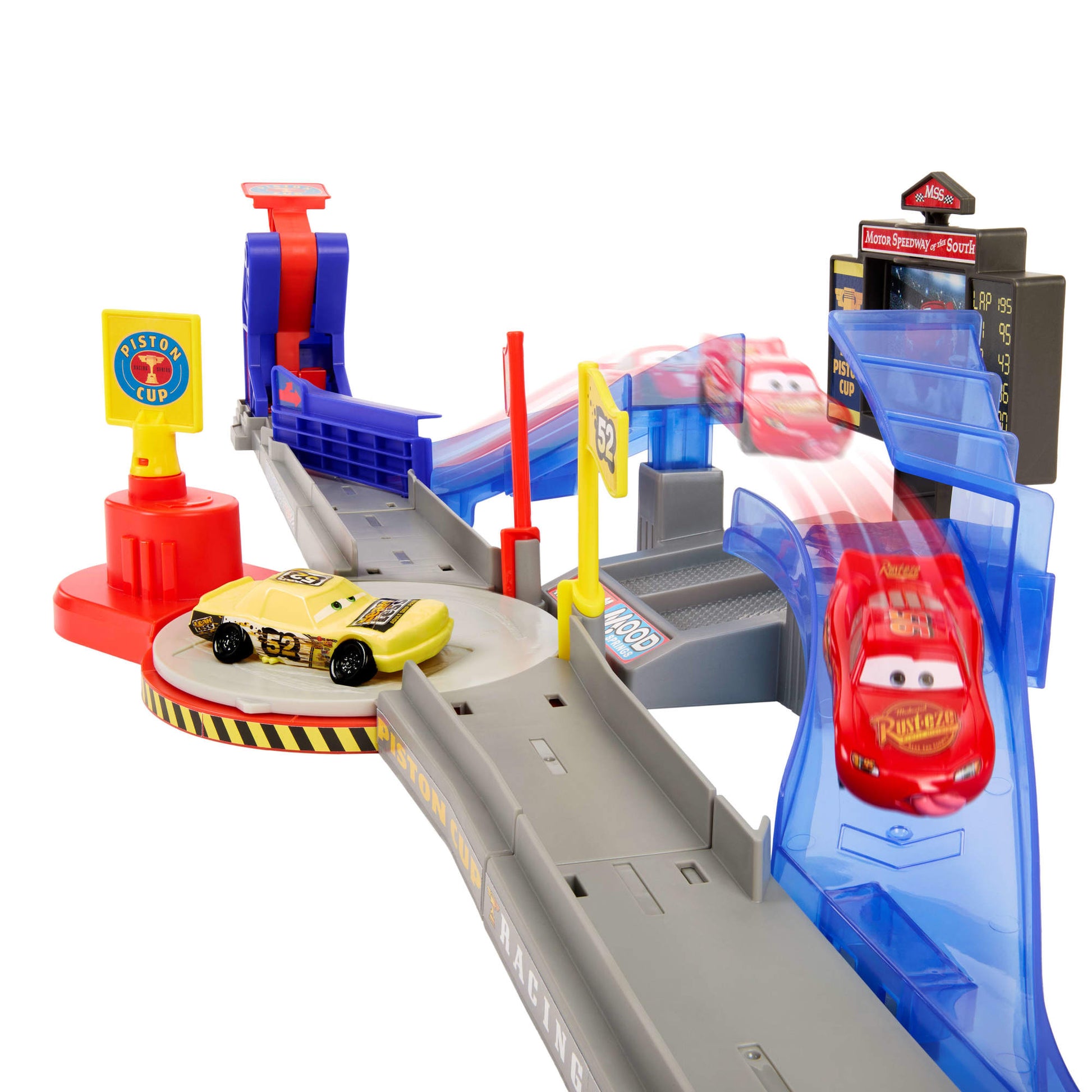 Cars De Disney Y Pixar Pista De Acrobacias De La Copa Pistón-12