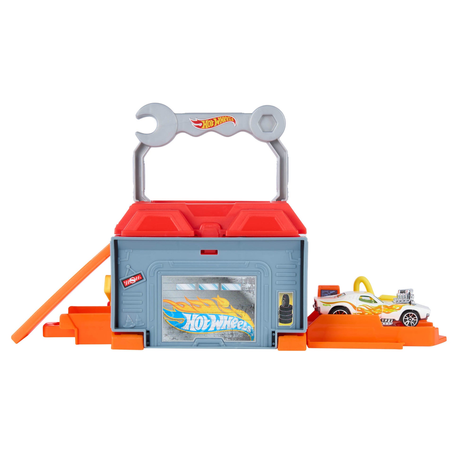 Hot Wheels Pistas Sorpresa - Taller De Reparacion De Vehiculos-3