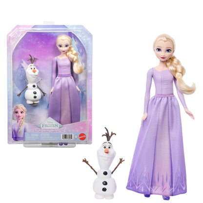 Disney Princesa Princesas Con Accesorios Sorpresa - Elsa Y Olaf En Arendelle-1