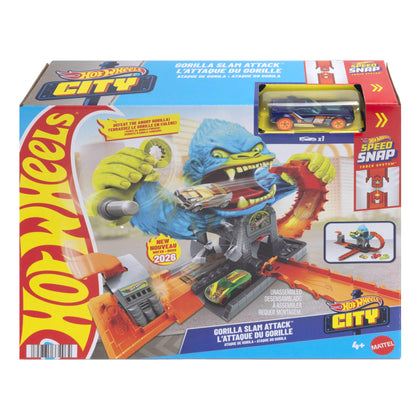 Hot Wheels Pistas Sorpresa Némesis - Ataque De Gorila
