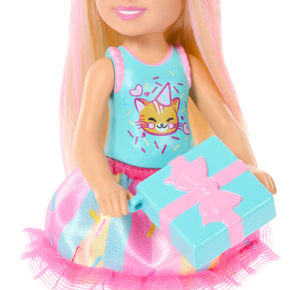 Barbie Chelsea Cumpleañera Falda Rosa-3