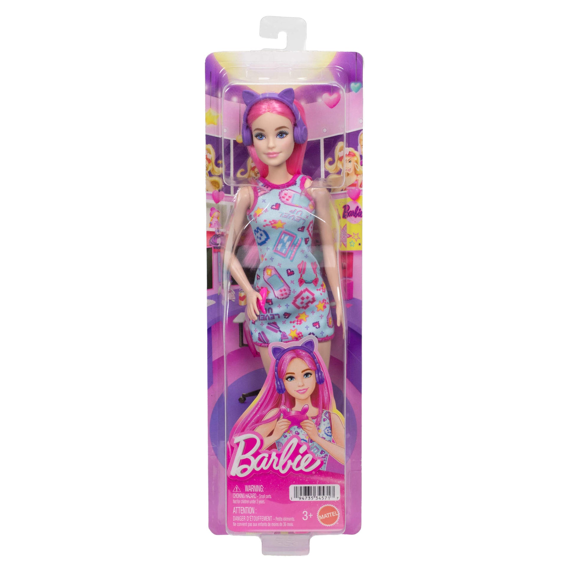 Barbie 60 Aniversario Profesiones - Gamer Profesional-6