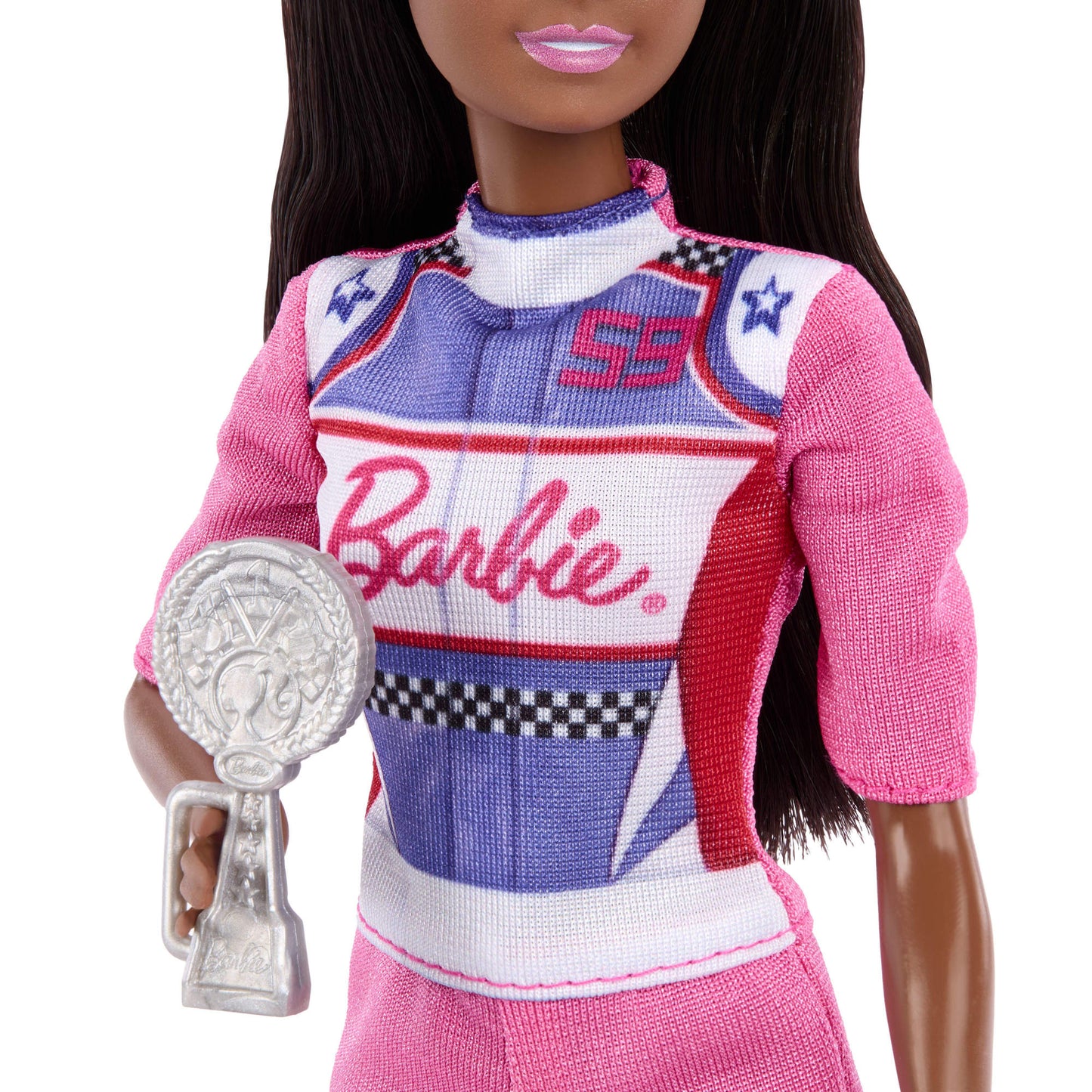 Barbie 60 Aniversario Profesiones - Piloto De Carreras-3
