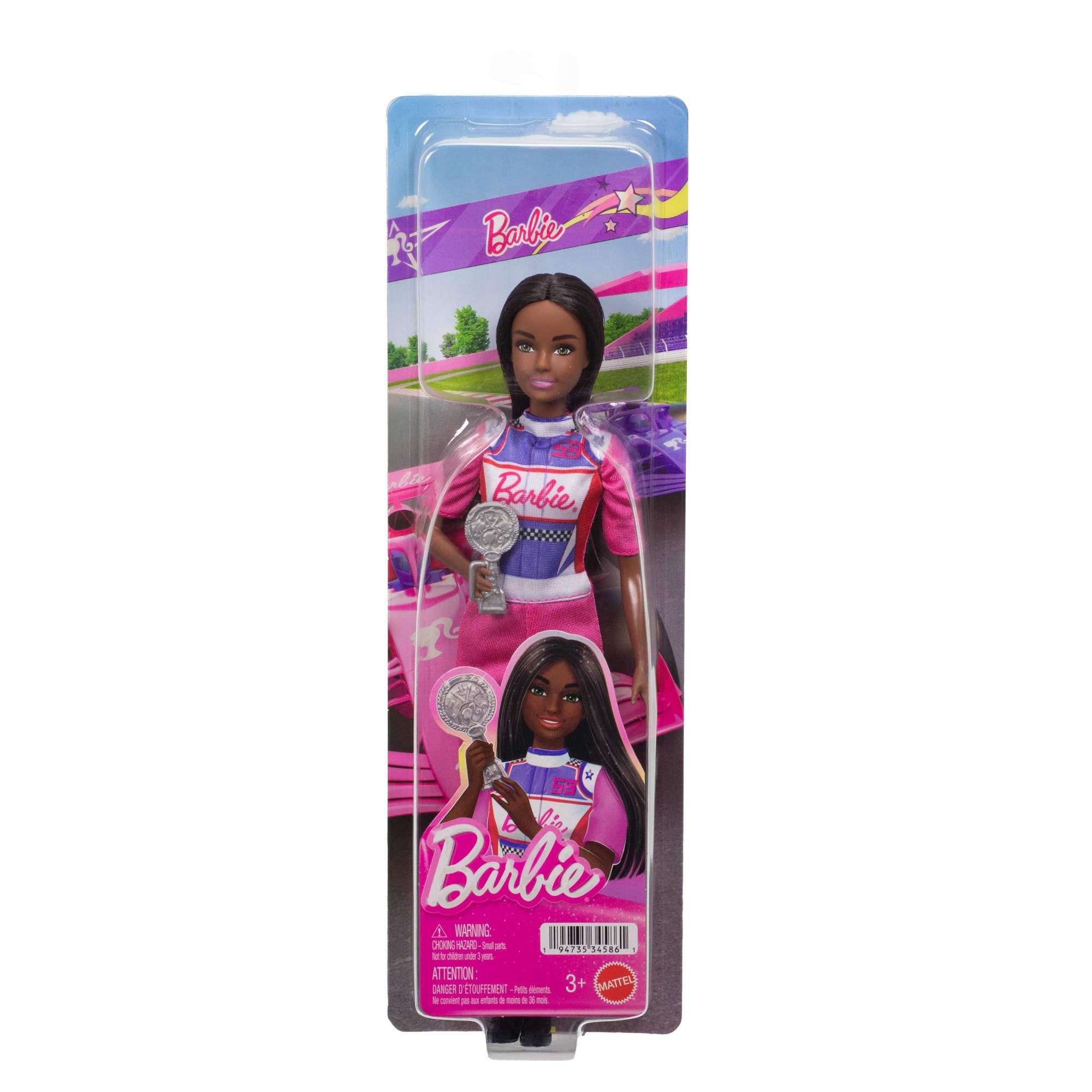 Barbie 60 Aniversario Profesiones - Piloto De Carreras-6