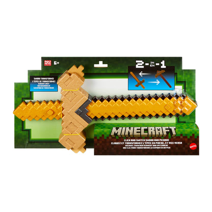 Minecraft Juguete Espada/pico Transformable Versión Inventor-8