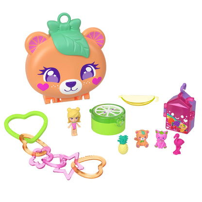Polly Pocket Set De Juego Compacto Osito De Peluche-10
