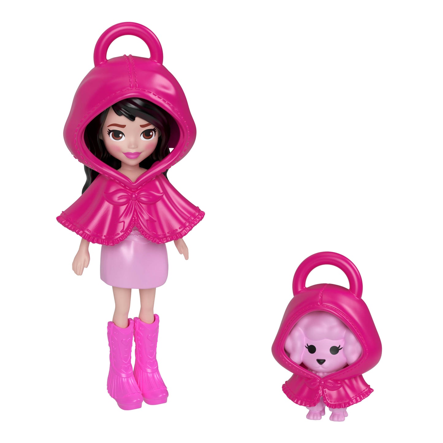 Polly Pocket Llavero Fashion Charms - Kit De Llavero Rosado-4