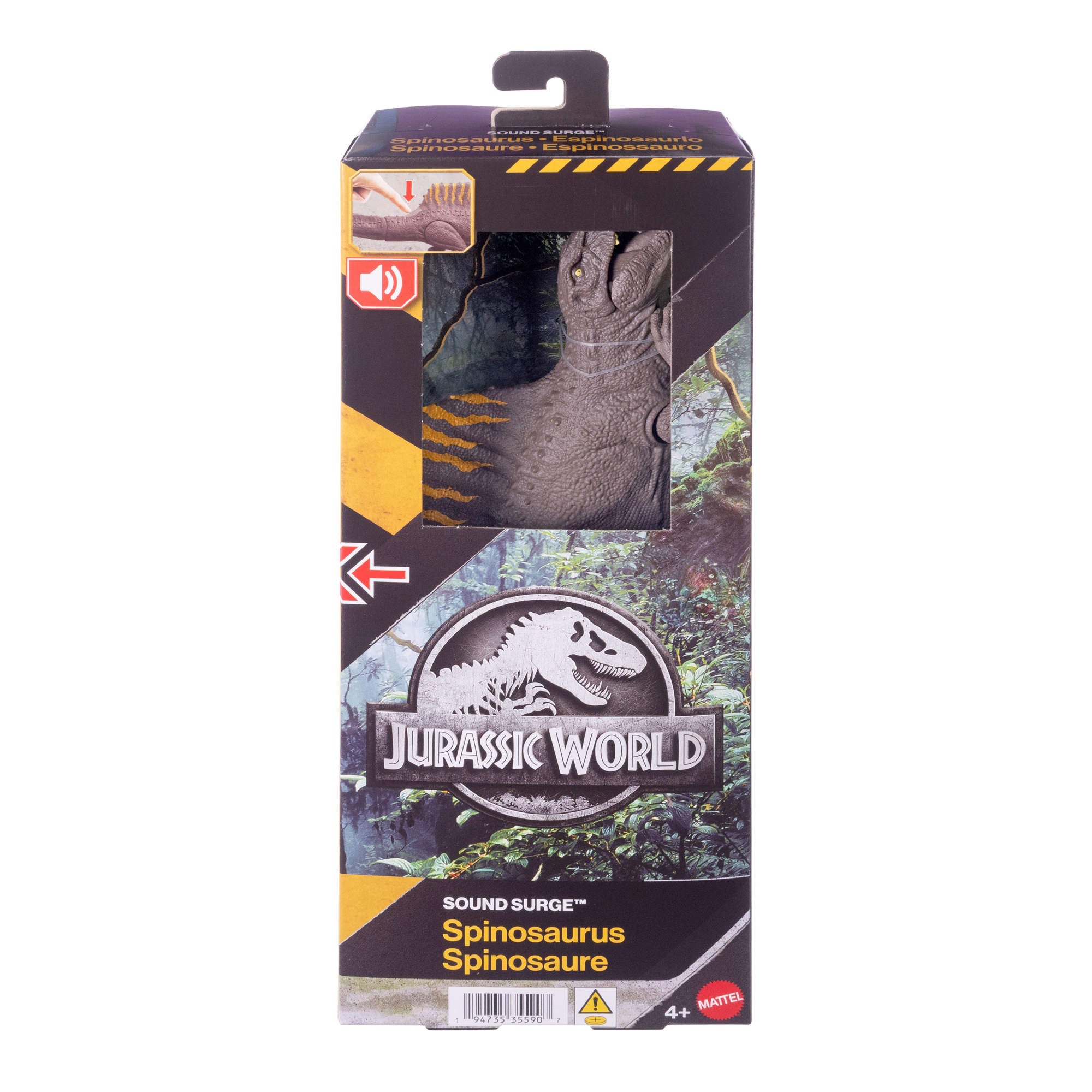 Jurassic World Dinosaurio De 12 Pulgadas Con Efectos De Sonido - Spinosaurus-6