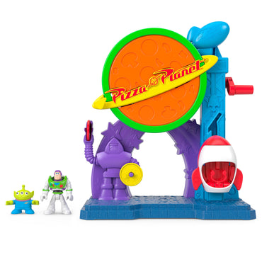 Imaginext Set De Pizza Planet Con Buzz Y Alien Toy Story-2