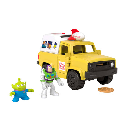 Imaginext Camioneta Pizza Planet Con Buzz Y Alien Toy Story-10