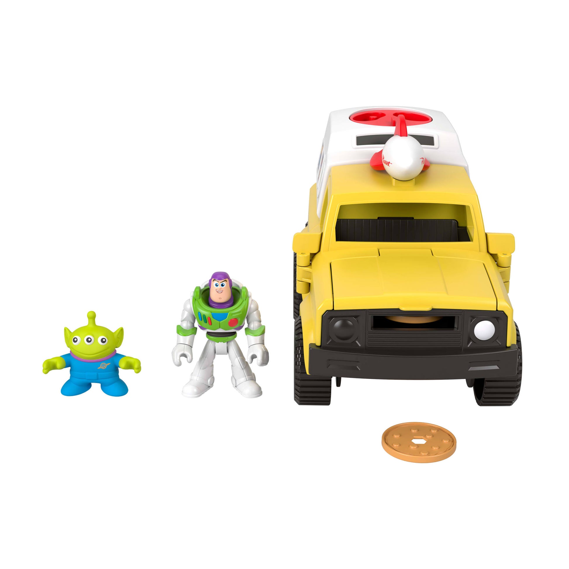 Imaginext Camioneta Pizza Planet Con Buzz Y Alien Toy Story-4