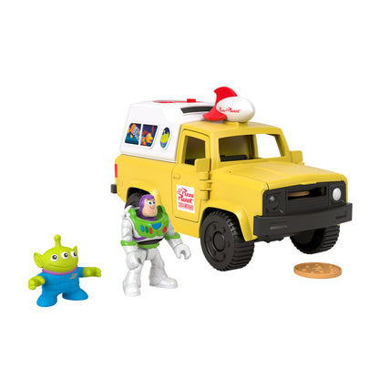 Imaginext Camioneta Pizza Planet Con Buzz Y Alien Toy Story-7