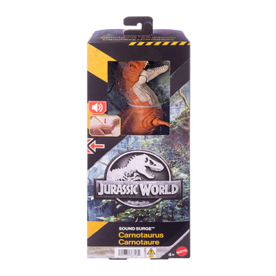 Jurassic World Dinosaurio De 12 Pulgadas Con Efectos De Sonido - Carnotaurus