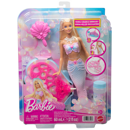 Barbie Sirena Con Burbujas