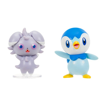 Set 1 O 2 Figuras De 5 A 8 Cm. Pokemon - Espurr + Piplup