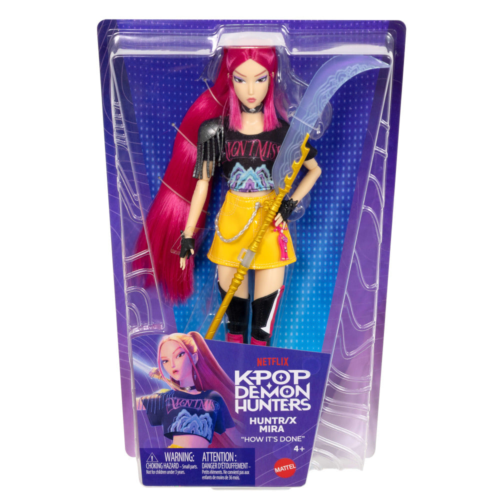 Guerreras K-Pop HUNTR/X Muñeca Mira How It’s Done con Accesorio