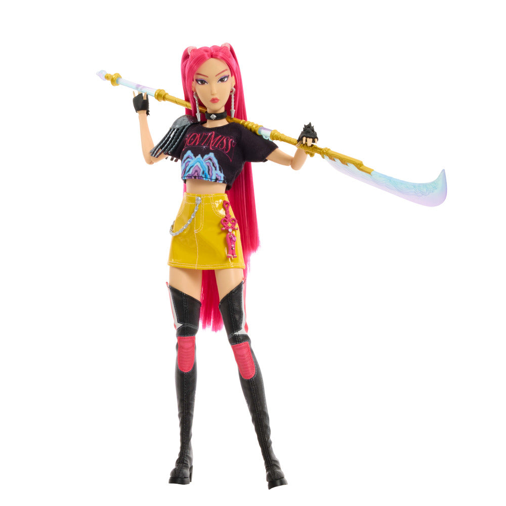 Guerreras K-Pop HUNTR/X Muñeca Mira How It’s Done con Accesorio
