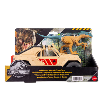 Jurassic World Juguete Jurassic World Vehiculo 4x4 Y Dinosaurio