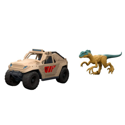 Jurassic World Juguete Jurassic World Vehiculo 4x4 Y Dinosaurio