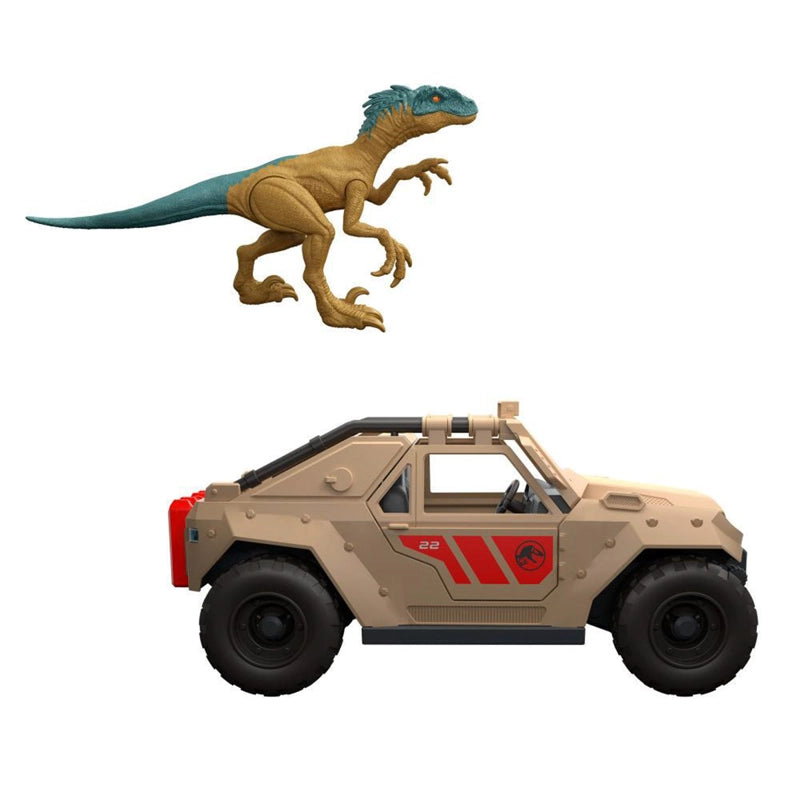 Jurassic World Juguete Jurassic World Vehiculo 4x4 Y Dinosaurio