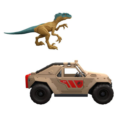 Jurassic World Juguete Jurassic World Vehiculo 4x4 Y Dinosaurio