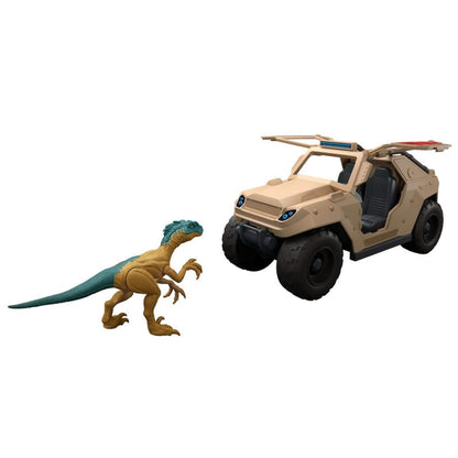 Jurassic World Juguete Jurassic World Vehiculo 4x4 Y Dinosaurio