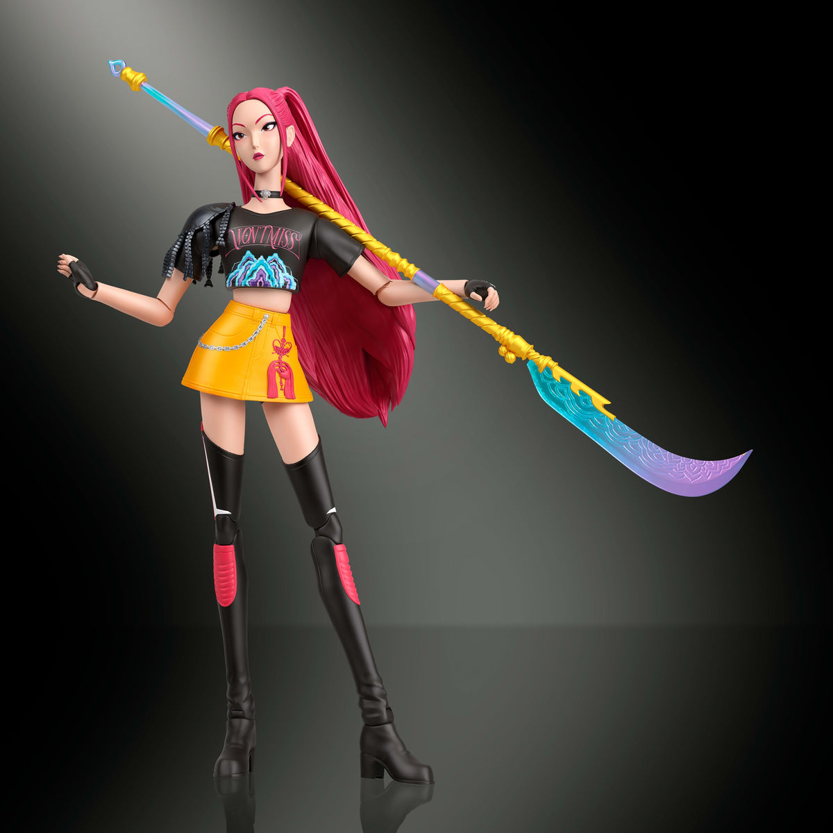 Mattel KPop Demon Hunters HUNTR/X Mira How It’s Done Figura de Acción 16 cm
