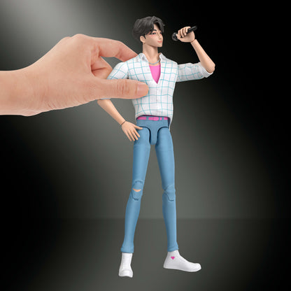 Mattel KPop Demon Hunters Saja Boys Jinu Soda Pop Figura de Acción 17 cm
