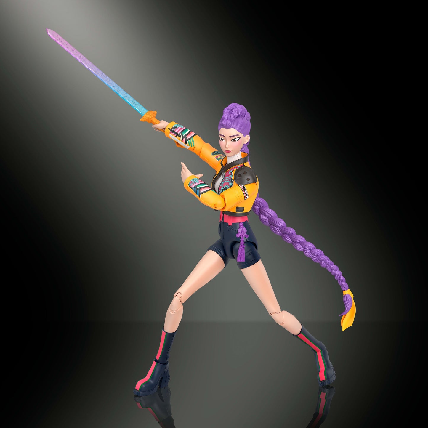 Mattel KPop Demon Hunters HUNTR/X Rumi How It’s Done Figura de Acción 16 cm