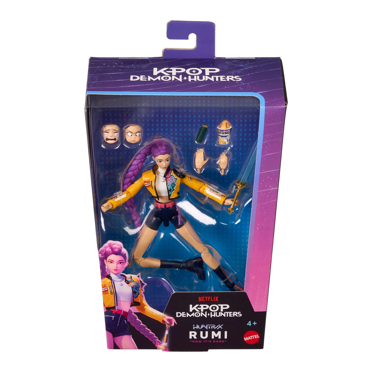 Mattel KPop Demon Hunters HUNTR/X Rumi How It’s Done Figura de Acción 16 cm