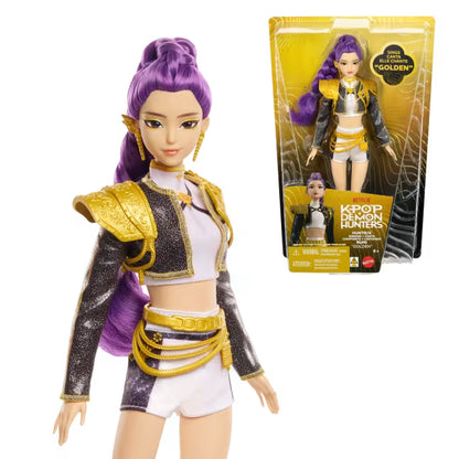 Mattel KPop Demon Hunters HUNTR/X Rumi Golden Muñeca Cantante